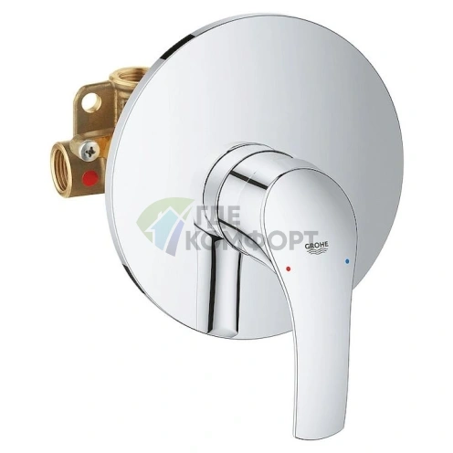Смеситель для душа Grohe Eurostyle New 33556002 со встроенным душем - фото 1