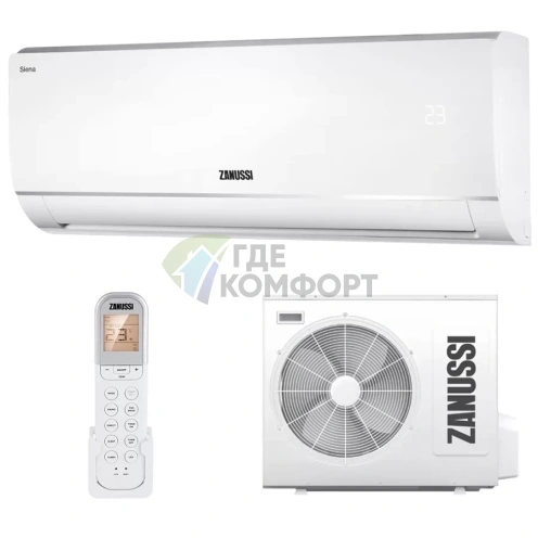 Настенный кондиционер Zanussi Siena ZACS-07 HS/N1 on/off - фото 3