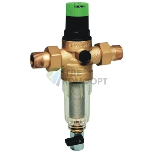 Фильтр для воды Honeywell Braukmann с редуктором FK 06 3/4