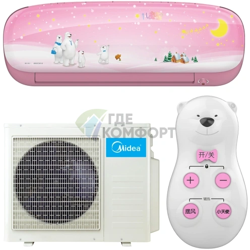 Кондиционер сплит-система Midea MSEAAU-09HRFN1(SP)/MOA01-09HFN1 - фото 1