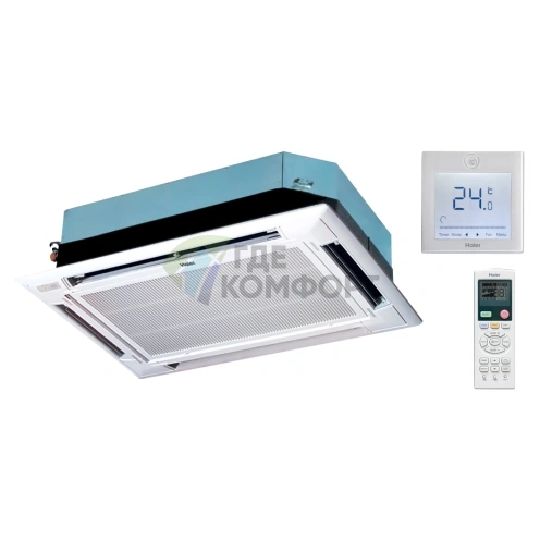 Кондиционер кассетный Haier AB60CS1ERA(S)/1U60IS1EAB(S)/PB-1340IB on/off - фото 2