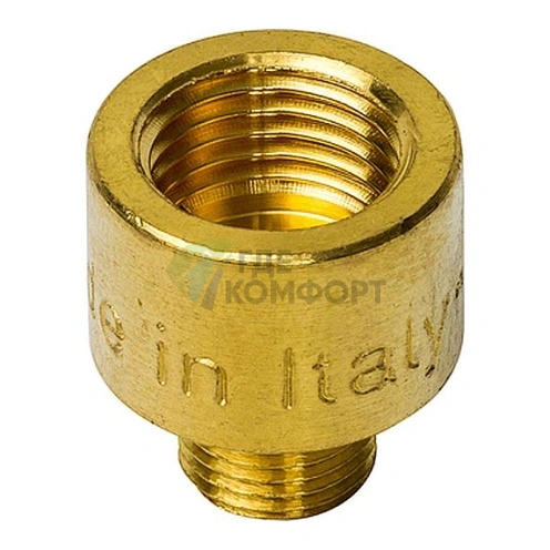 Переходник STOUT ВН 1/4 x 1/8 внутренняя/наружная резьба латунный - фото 1