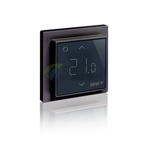 Терморегулятор Devi Devireg Smart Black 16A 140F1143 - фото 1