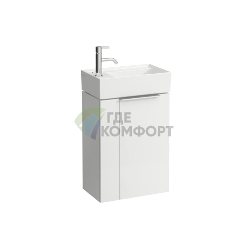 Тумба под раковину Laufen Kartell 815335, 445×275×615 мм, белая глянцевая (4.0751.1.033.631.1) - фото 1