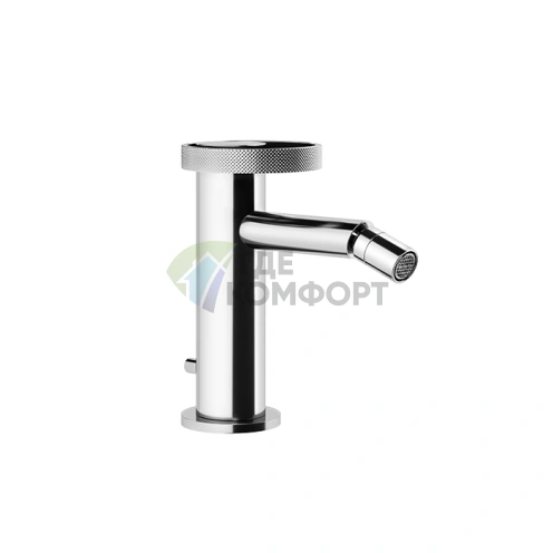 Смеситель для биде Gessi Anello однорычажный с донным клапаном, хром (63307#031) - фото 1