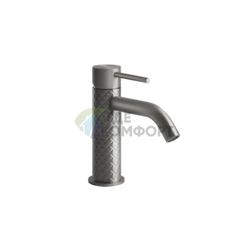 Смеситель GESSI для раковины стальной матовый (54102#239) - фото 1