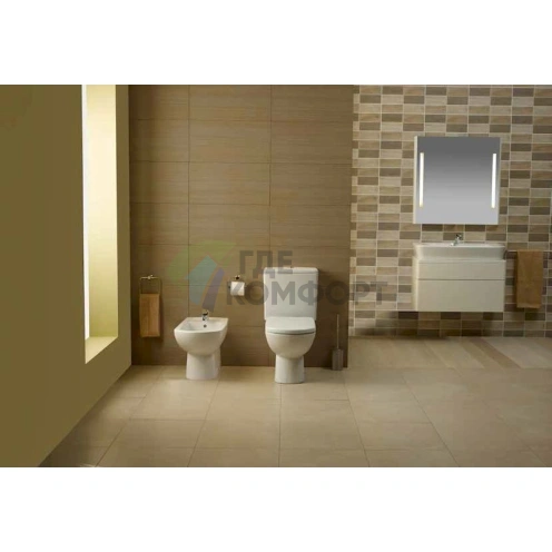 Практичный подвесной унитаз-компакт Gala Smart 25180 - фото 3