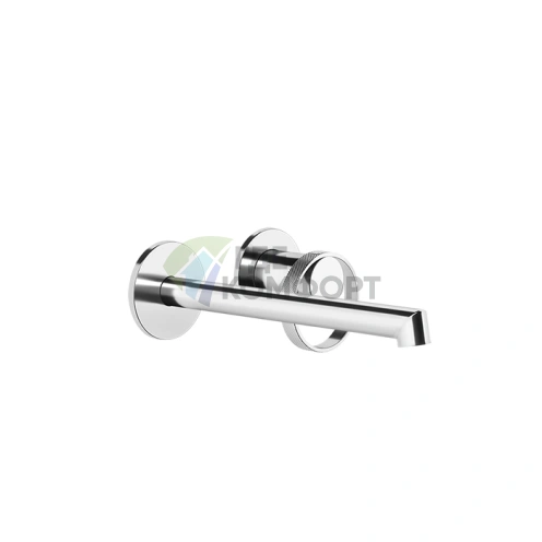 Настенный смеситель Gessi Anello с изливом 194-214 мм, хром (63383#031) - фото 1