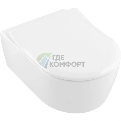 Унитаз подвесной Villeroy & Boch Avento 5656RS01 Alpin - фото 1