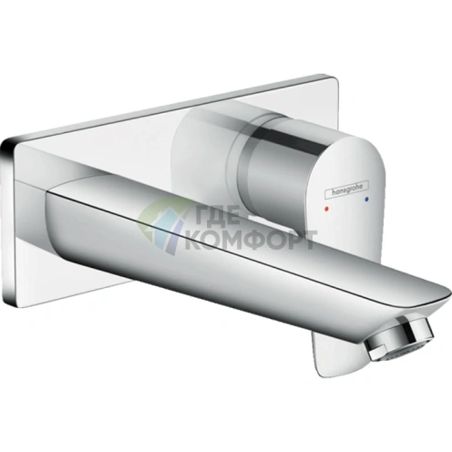 Смеситель для раковины Hansgrohe Talis E встраиваемый, хром, излив 165 мм (71732000) - фото 1