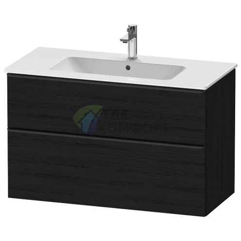 Тумбочка подвесная Duravit D-Neo 1010x462x625 мм, 1 ящик, Black Oak (DE436301616) - фото 1