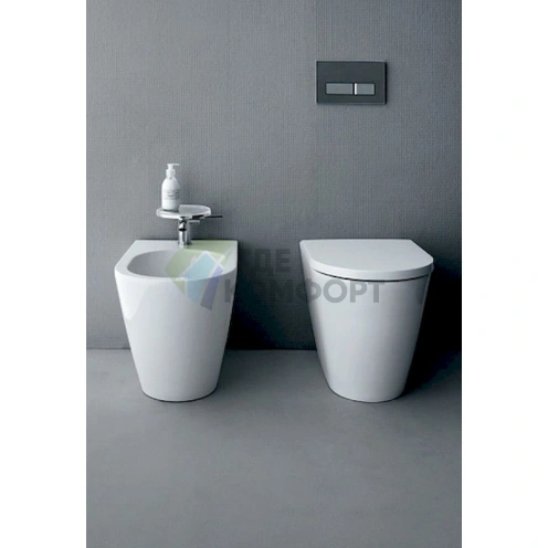Унитаз приставной Laufen Kartell 8.2333.1.000.000.1 - фото 3