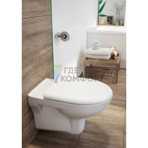 Подвесной унитаз Cersanit Nature Clean On с инсталляцией - фото 6