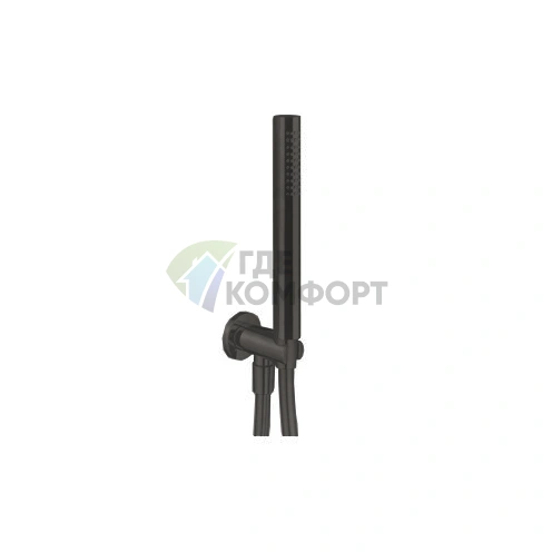 Душевой набор Fantini Milano FIT с матовым покрытием Gun Metal PVD (86 P5 8093) - фото 1