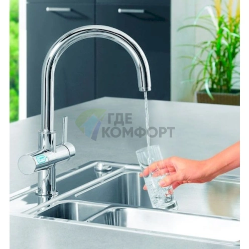 Смеситель Grohe Blue для кухни с системой фильтрации воды - фото 4