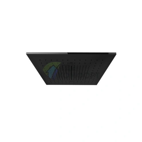 Накладная панель GESSI для потолочной душевой системы 500x500 мм Black Metal PVD (57016#706) - фото 1