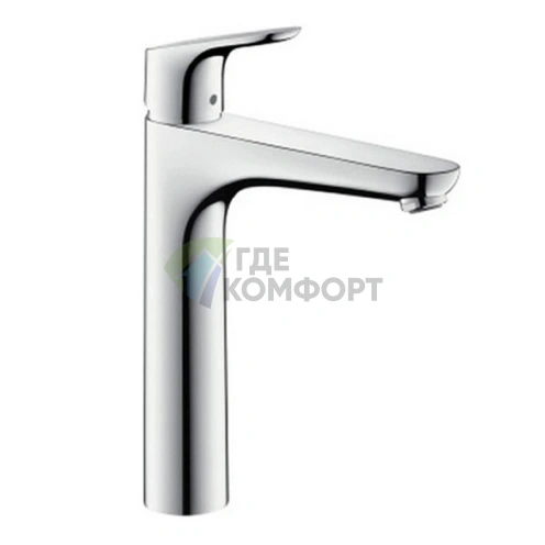 Смеситель для раковины Hansgrohe Focus с хромированным покрытием (31518000) - фото 1