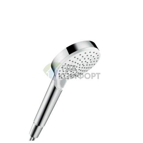 Ручной душ HG Crometta Vario: 2 струи Rain и IntenseRain, белый/хром (26332400) - фото 1