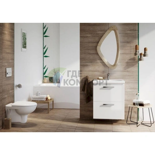 Подвесной унитаз Cersanit Nature Clean On с инсталляцией - фото 5