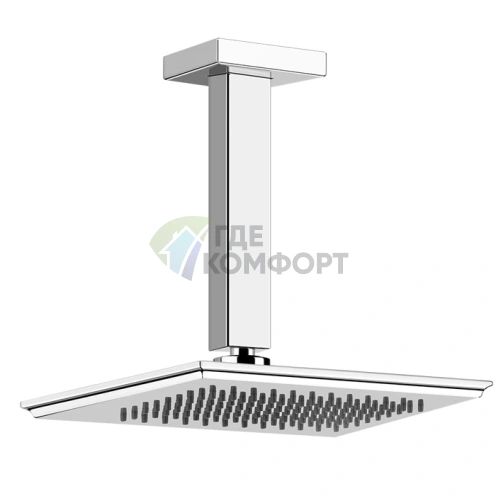Потолочный душ Gessi Eleganza, 243 мм, хром (46152#031) - фото 1