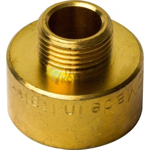 Переходник STOUT ВН 3/4 x 3/8 внутренняя/наружная резьба латунный - фото 6