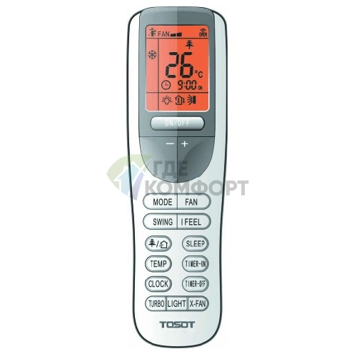 Инверторная сплит-система Tosot LORD EURO T18H-SLEu/I / T18H-SLEu/O - фото 4