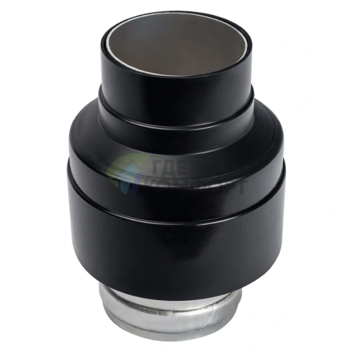 Манжета Stout для перехода с DN80 на финальный вертикальный участок 80/125 SCA-0080-080125 - фото 1