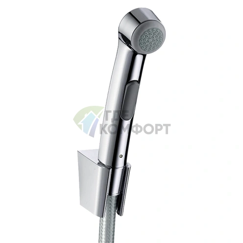 Гигиенический душ Hansgrohe с настенным держателем, хром (96907000) - фото 1