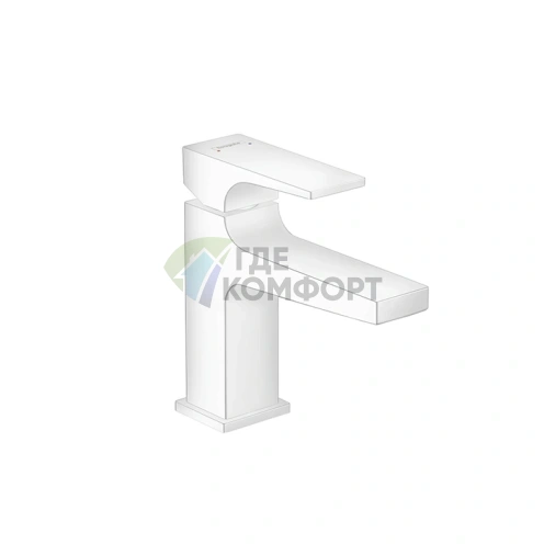 Смеситель для раковины Hansgrohe Metropol 100 белый матовый (32500700) - фото 1
