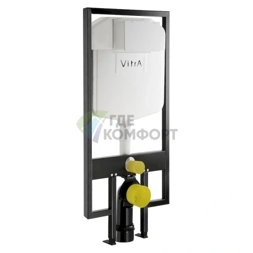 Комплект арматуры для бачка VitrA Normus 9773B003-7201 (белая кнопка) - фото 3