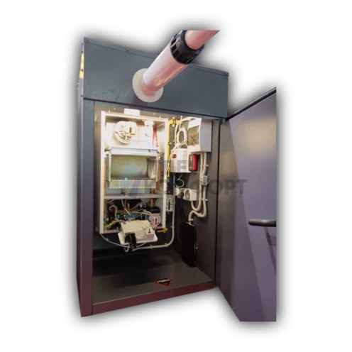 Котельная наружного размещения с газовым котлом Federica Bugatti Varme Cond B 42 кВт Light - фото 2