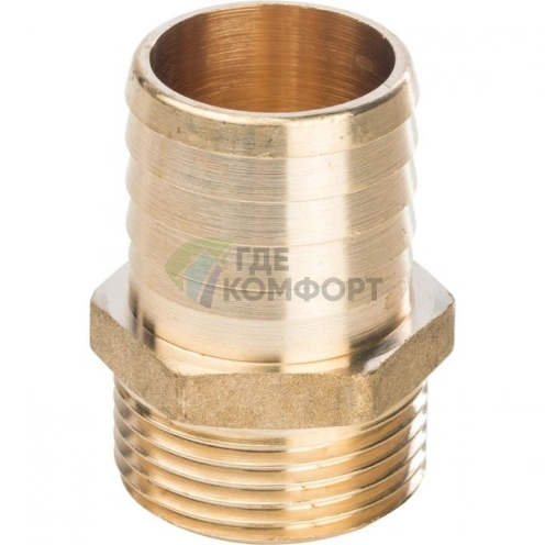 Штуцер с наружной резьбой STOUT НР 1 x 25 - фото 2