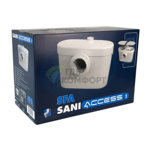 Канализационный насос с измельчителем SFA Saniaccess 1 - фото 5